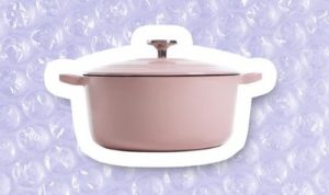 Win een roze braadpan